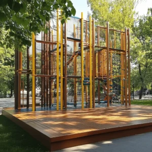 Las tirolinas son una gran forma de diversión. Los niños sienten la emoción de deslizarse por el aire. Además, estos juegos ayudan a desarrollar habilidades importantes. Por eso, los parques infantiles con tirolinas son muy populares.