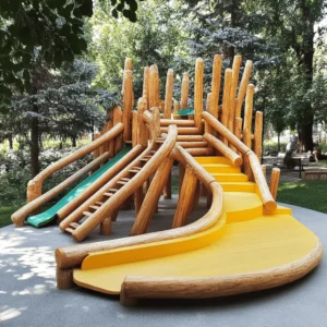 Un parque de madera es un lugar ideal para que los niños jueguen. La madera es un material natural que ofrece muchas ventajas. Aquí te doy diez razones para elegir un parque de madera.