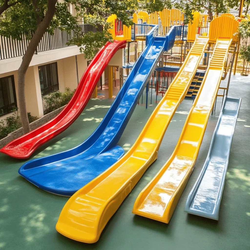 Elegir un parque con toboganes es una gran decisión. Los toboganes ofrecen diversión y emoción. Cada tobogán tiene su propia altura y forma. Esto permite que cada niño elija su aventura. A algunos les gusta deslizarse rápido, mientras que otros prefieren ir despacio. Los toboganes ayudan a los niños a superar miedos. Además, fomentan la amistad y el juego en grupo. En el parque, los niños hacen nuevos amigos y aprenden a compartir. Un parque con toboganes es un lugar ideal para disfrutar en familia.