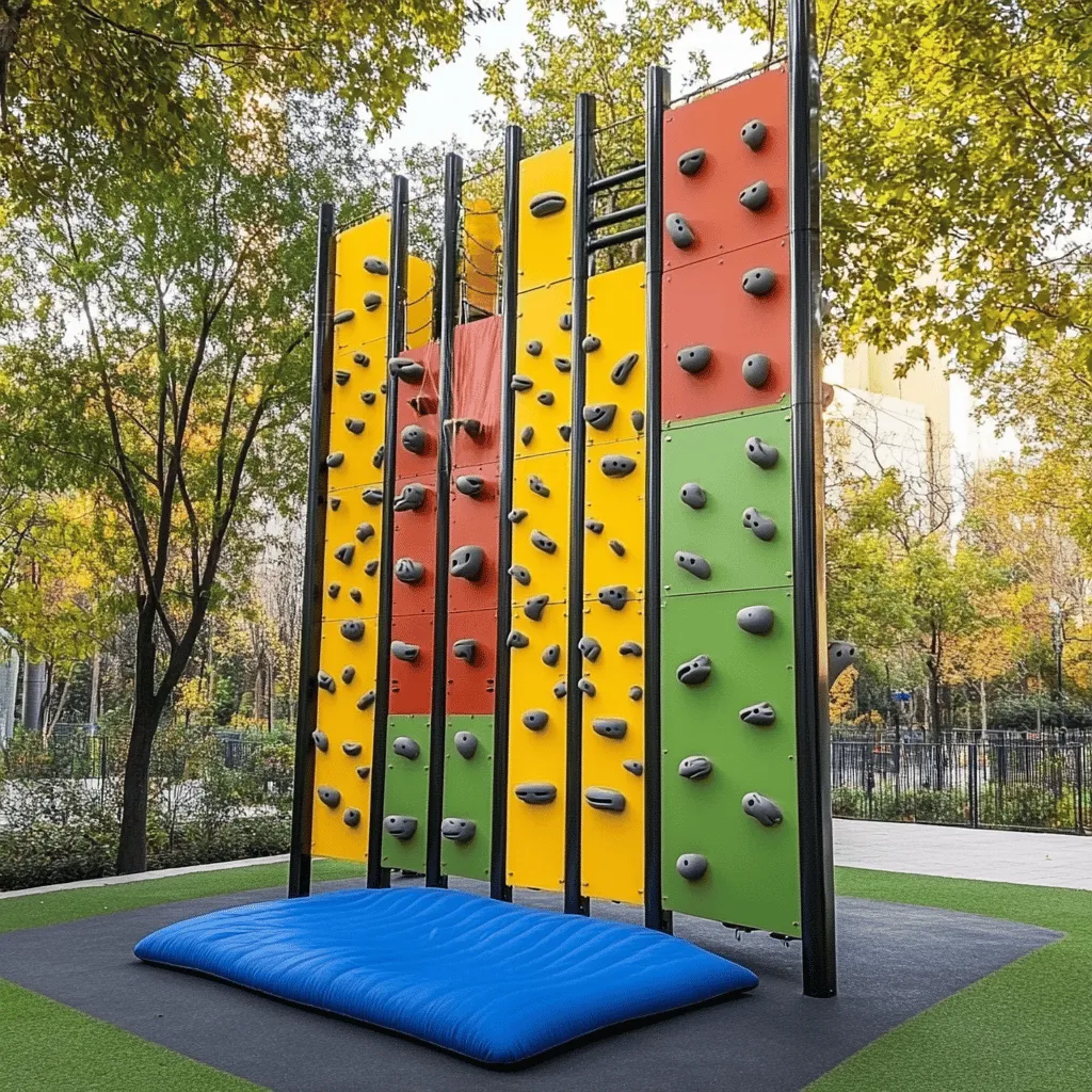 Un parque de escalada es un lugar donde puedes escalar de forma segura. Estas áreas tienen estructuras diseñadas para escalar. Los parques ofrecen rutas de diferentes niveles. Hay rutas fáciles y otras más difíciles. Esto permite que todos, desde principiantes hasta expertos, disfruten. Algunos parques también tienen zonas para los más pequeños. Es un lugar ideal para hacer ejercicio al aire libre.