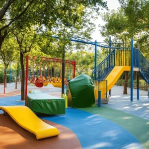 Los parques de juegos son lugares mágicos. Aquí, los niños pueden correr, saltar y jugar. La diversión al aire libre es clave para su desarrollo. Los pequeños aprenden habilidades sociales al jugar con otros. Jugar en el parque ayuda a mejorar su fuerza y coordinación. Además, fomenta la creatividad y la imaginación.