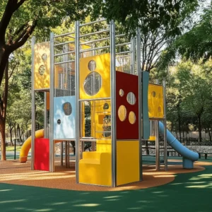 Los parques infantiles son lugares mágicos. Ahí, los niños pueden jugar, explorar y hacer amigos. Pero, ¿qué hace que un parque infantil sea realmente especial? La seguridad es clave. Un parque debe tener juegos seguros y áreas bien diseñadas. Así, los padres pueden relajarse mientras los niños se divierten.