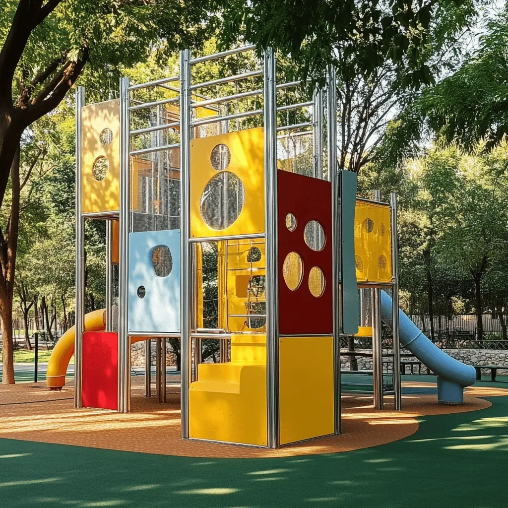 Los parques infantiles son lugares mágicos. Ahí, los niños pueden jugar, explorar y hacer amigos. Pero, ¿qué hace que un parque infantil sea realmente especial? La seguridad es clave. Un parque debe tener juegos seguros y áreas bien diseñadas. Así, los padres pueden relajarse mientras los niños se divierten.