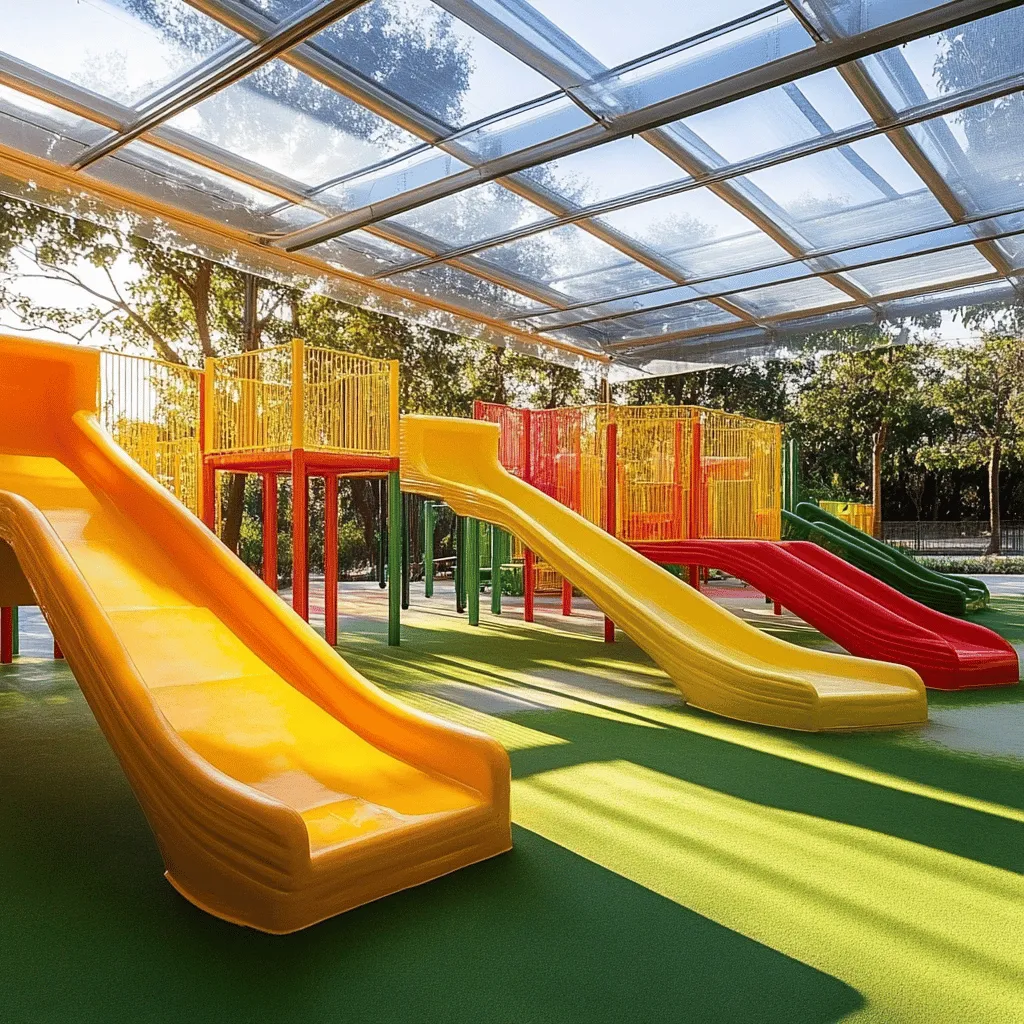 Los parques infantiles cubiertos son espacios seguros donde los niños pueden jugar sin importar el clima. Estos lugares ofrecen diversión y actividades variadas, lo que los convierte en una excelente opción para las familias.