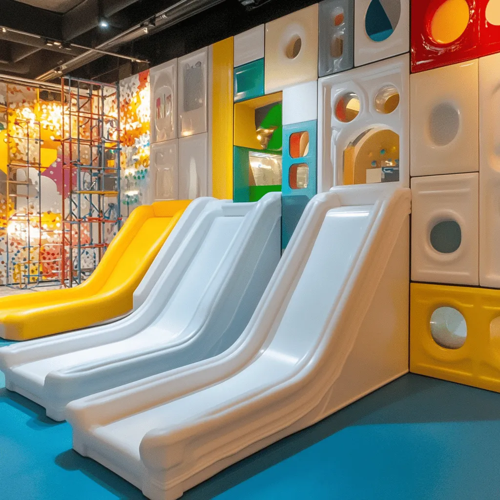 Un parque interior para niños es un espacio cerrado donde pueden jugar y explorar. Estos parques ofrecen juegos y actividades seguras, divertidas y educativas. Suele haber zonas de escalada, toboganes y áreas de juego sensorial. Los parques interiores son perfectos para días de lluvia o cuando hace frío.