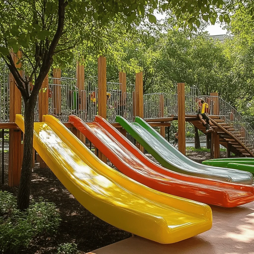 Los parques infantiles son un lugar mágico para los niños. Son espacios donde pueden jugar, explorar y soñar. En estos lugares, los niños hacen amigos y aprenden habilidades sociales. La diversión se mezcla con el ejercicio, lo que es clave para su salud. Cada risa que escuchas es un signo de felicidad y bienestar.
