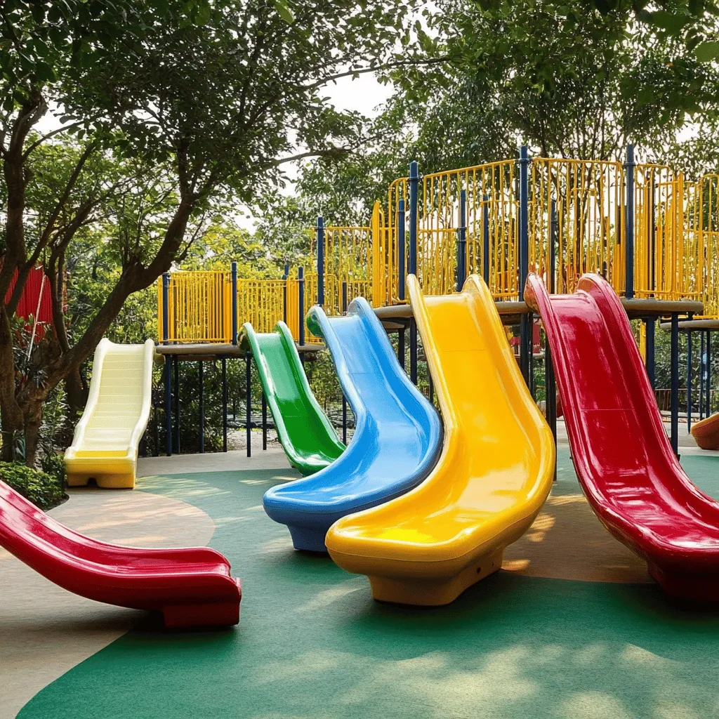 Los parques de ocio infantil son lugares mágicos. Aquí, los niños juegan, ríen y aprenden. El juego es vital para su desarrollo. Fomenta la creatividad, la amistad y la salud. Los niños que juegan al aire libre son más felices y sanos.