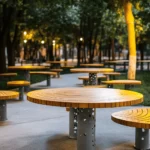 Las mesas de parque son esenciales para disfrutar al aire libre. Son espacios donde las familias se reúnen y comparten momentos. Los niños pueden jugar y los adultos descansar. Con una buena mesa, todos pueden disfrutar mejor.
