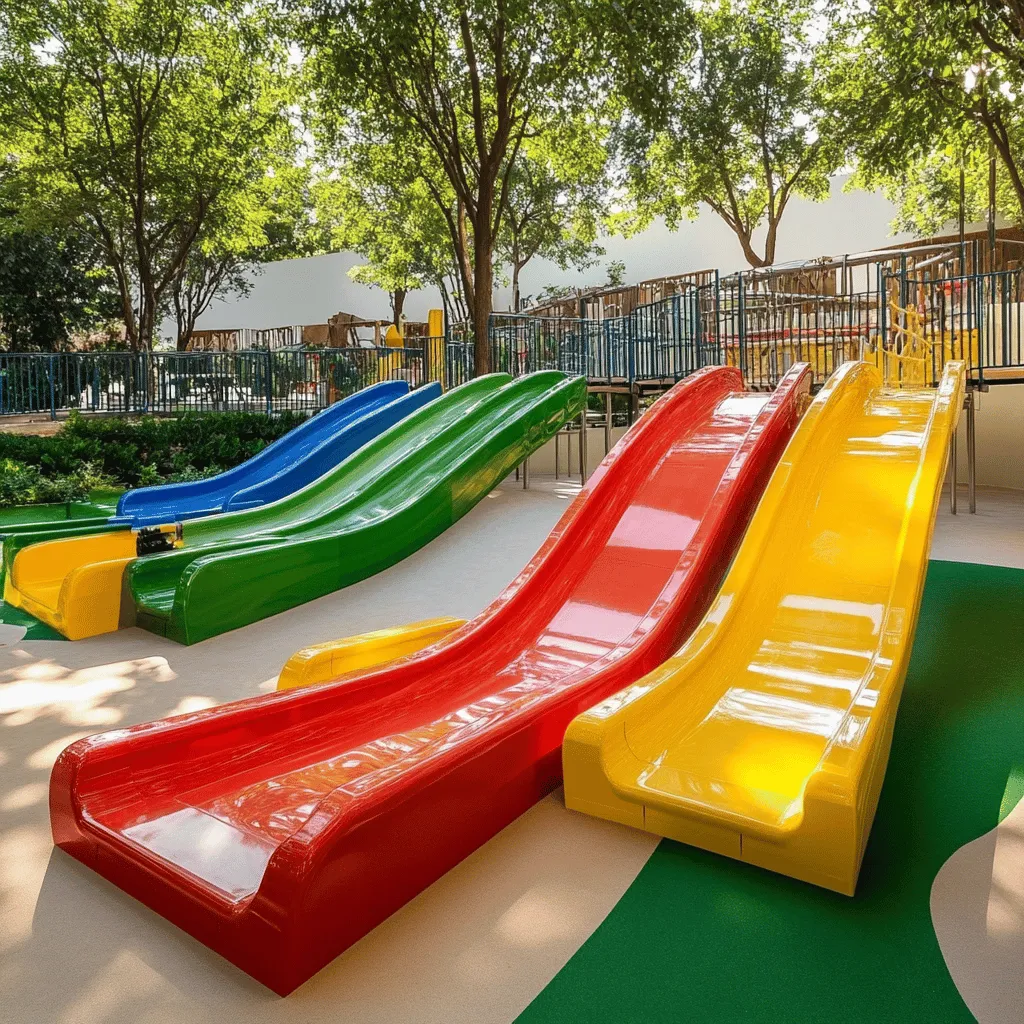 Los parques infantiles son lugares mágicos. Aquí, los niños pueden jugar, correr y explorar. El juego es esencial para su desarrollo. Les ayuda a aprender y a hacer amigos. Un parque bien diseñado ofrece un espacio seguro y divertido.