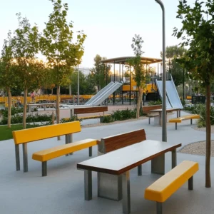 Los parques públicos son lugares mágicos. En ellos, la naturaleza y la diversión se encuentran. Los niños pueden correr, jugar y explorar. Los adultos pueden relajarse y respirar aire fresco. Pero, ¿por qué son tan importantes?