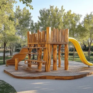 Los parques de madera son espacios donde los niños pueden jugar y aprender. Estos parques ofrecen muchos beneficios para su desarrollo. Aquí te cuento los más importantes.