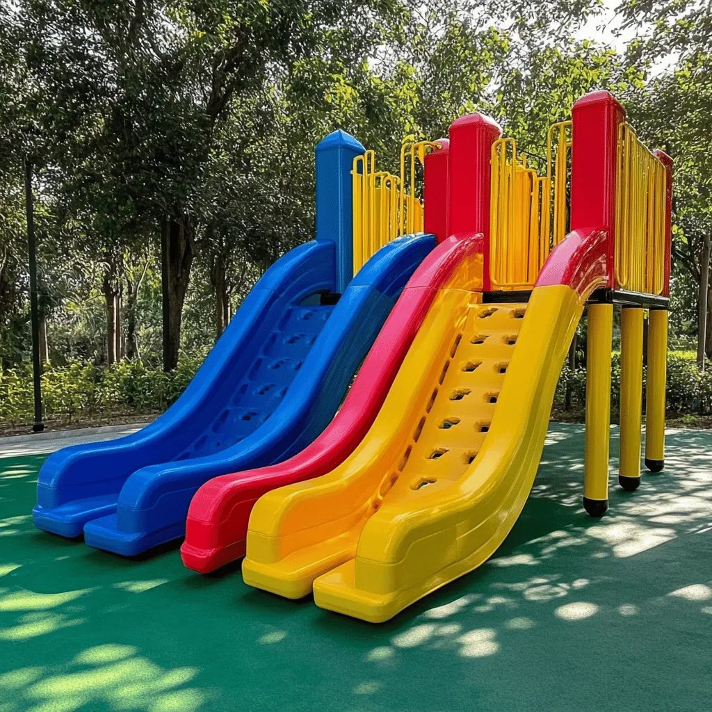 El Parque de los Toboganes es un lugar lleno de diversión. Aquí, los niños pueden deslizarse por toboganes de diferentes tamaños. Hay toboganes para todos, desde los más pequeños hasta los más grandes. Esto hace que el parque sea especial para toda la familia.