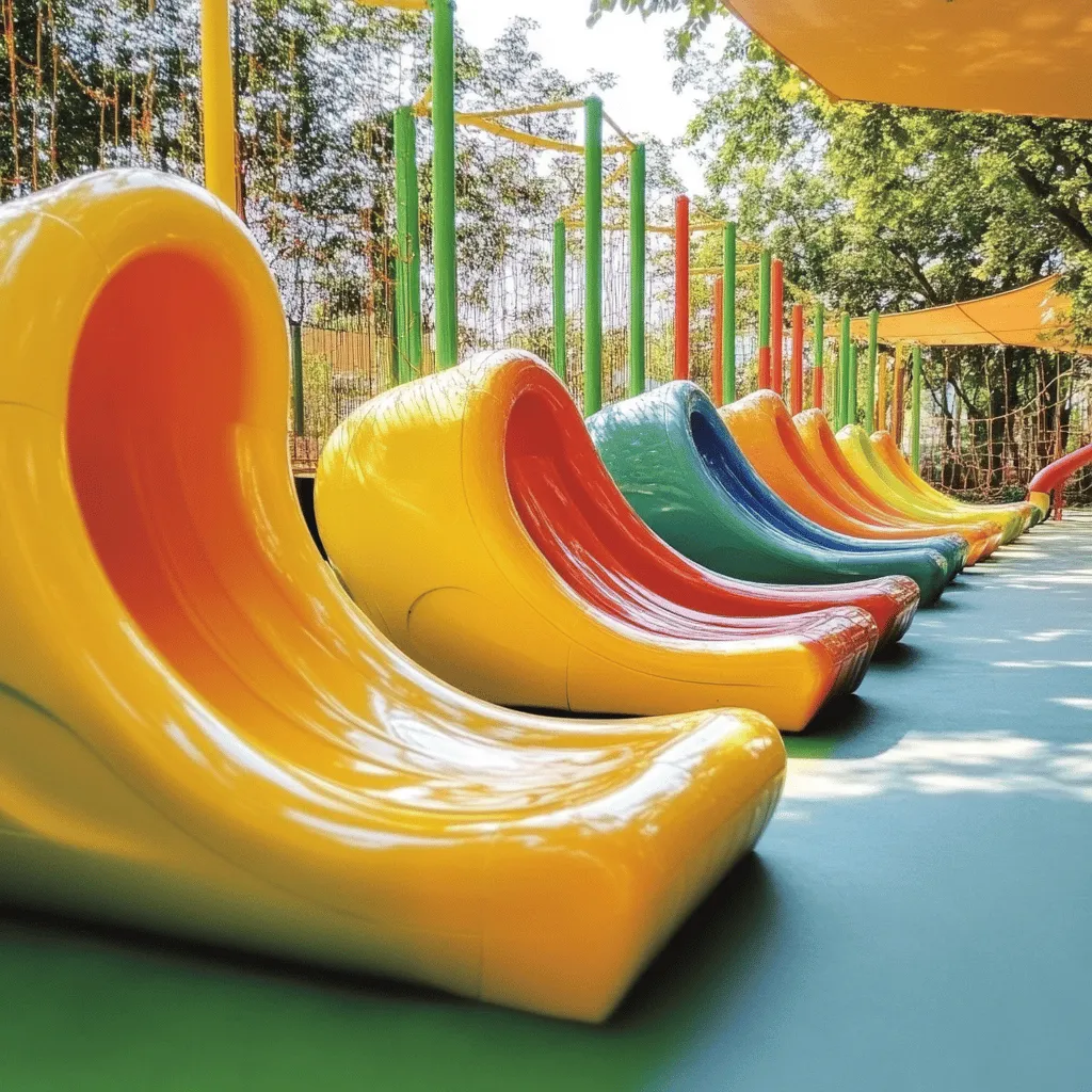 Los parques infantiles son lugares mágicos. Aquí, los niños pueden jugar, aprender y hacer amigos. El juego al aire libre es vital. Les ayuda a crecer y a ser felices. Los parques ofrecen un espacio seguro para explorar. Los niños desarrollan habilidades mientras se divierten.