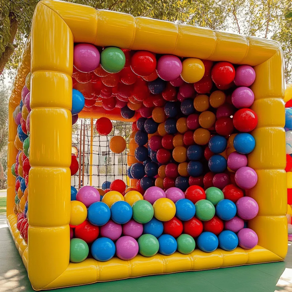 El juego es esencial para los niños de 2 años. En esta etapa, ellos aprenden sobre el mundo. Un parque de bolas ofrece un espacio divertido y seguro. Aquí los niños pueden explorar, saltar y jugar. Les ayuda a desarrollar sus habilidades motoras. También les enseña a socializar con otros niños. Este tipo de juego es vital para su crecimiento.