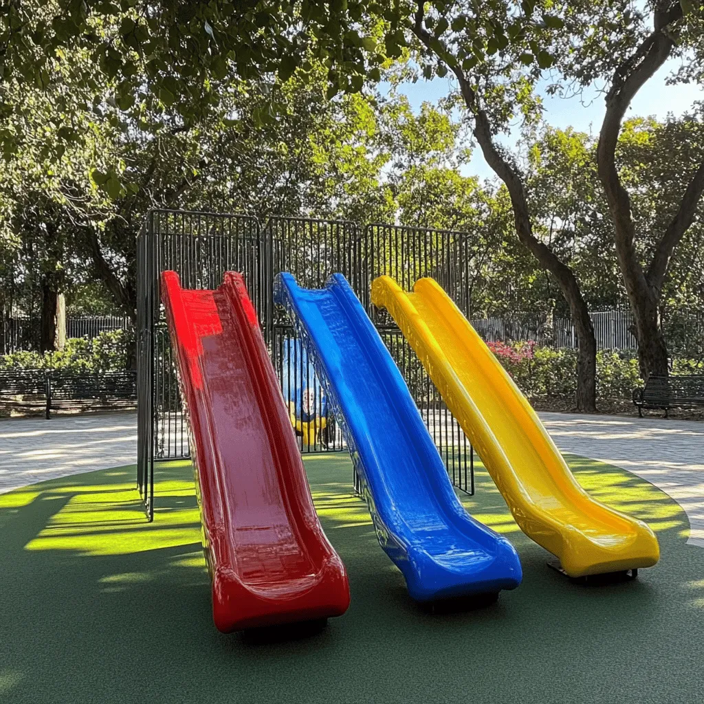 Visitar un parque con toboganes es una gran aventura. Los niños pueden correr, jugar y explorar. Los toboganes son una de las atracciones más populares. Les encanta deslizarse y sentir la emoción. Pero, ¿qué hace que un parque con toboganes sea especial? Vamos a verlo.