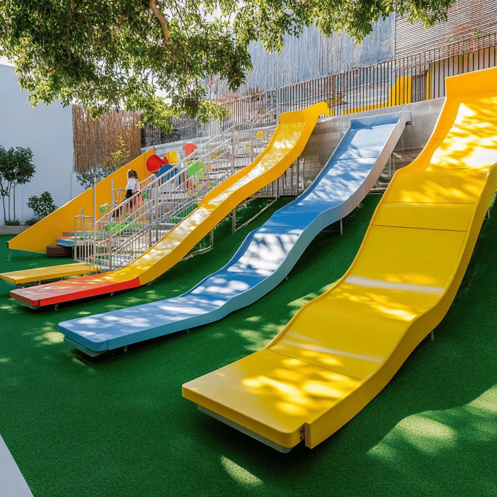 Los parques infantiles son lugares mágicos. Allí, los niños juegan, ríen y hacen amigos. El juego es esencial para su desarrollo. Al aire libre, los niños mejoran su salud y felicidad. La luz del sol les brinda energía y alegría. Jugar en un parque también les enseña a resolver problemas.