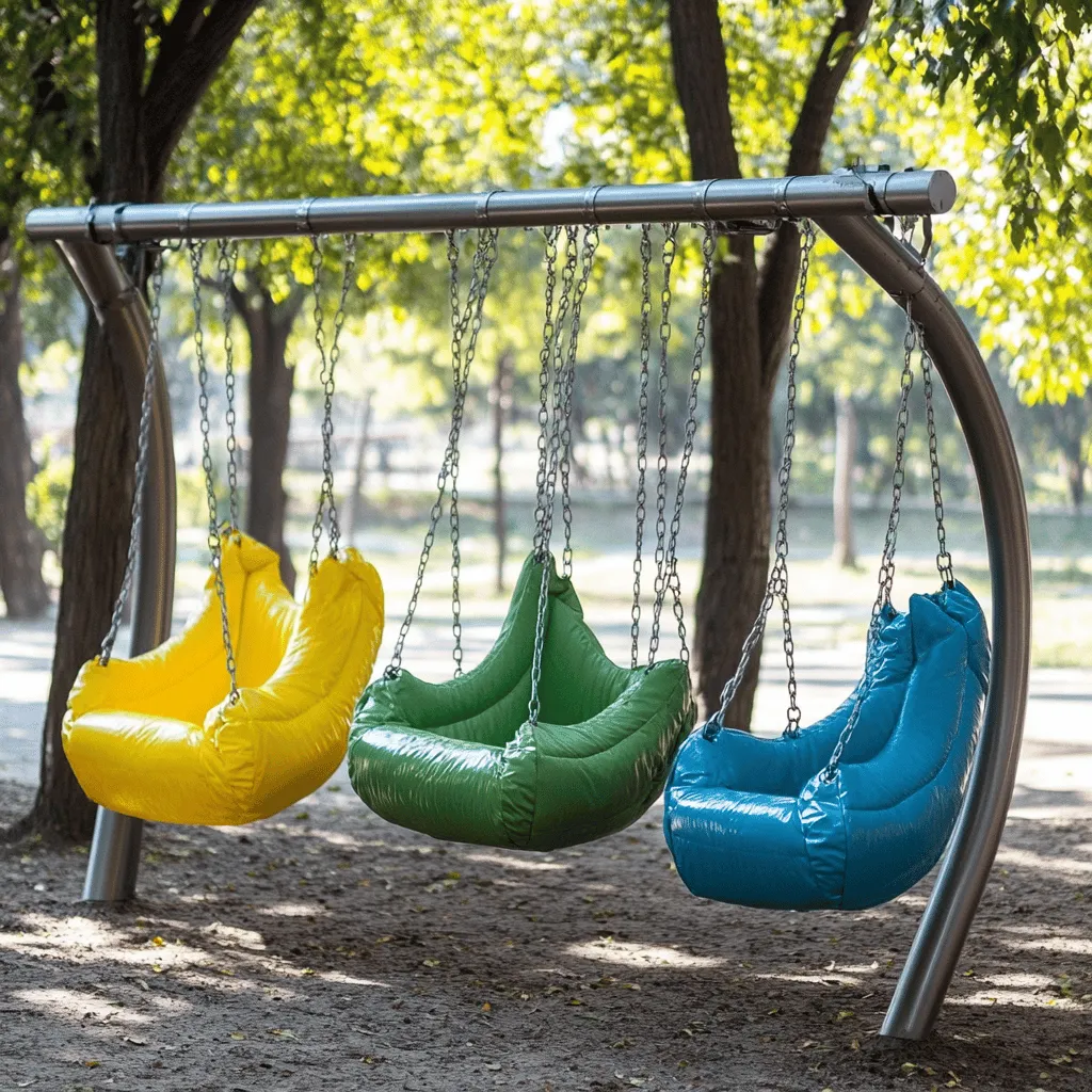 Los parques con columpios son un lugar mágico para los niños. Aquí, ellos pueden reír, jugar y explorar. Estos espacios son esenciales para su desarrollo. Jugar al aire libre ayuda a los niños a ser más fuertes y felices. Los columpios son una de las atracciones más queridas.